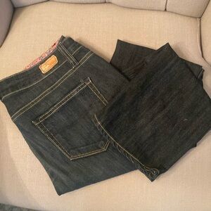 PAIGE denim! Straight leg, size 28, 33 1/2” inseam.